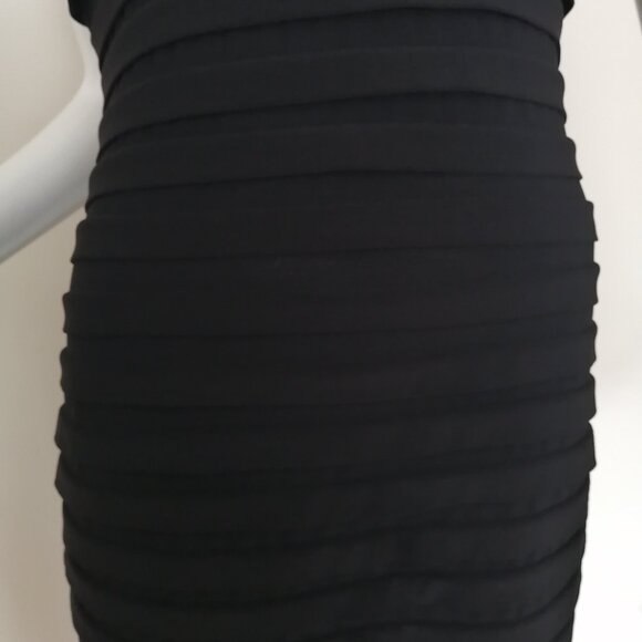 Signature Lana Cocktail Dress Black SZ 10 - Picture 4 of 8
